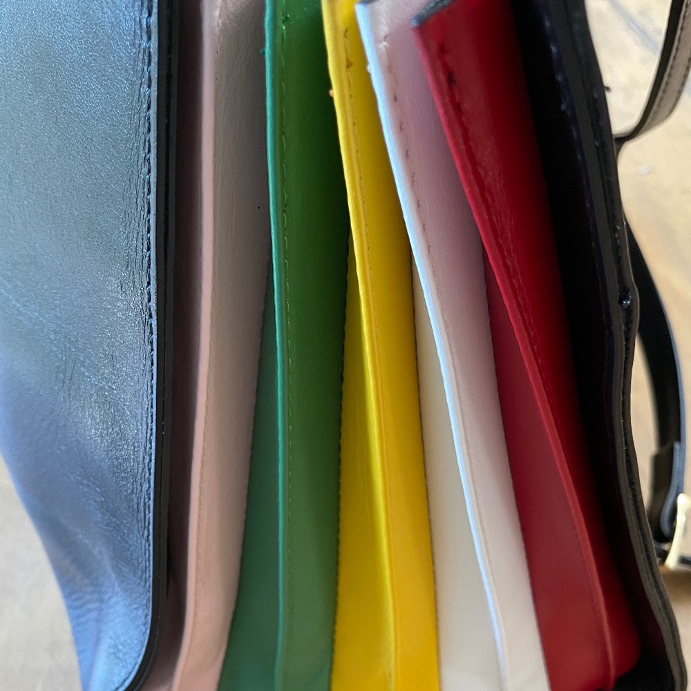 Anna Paola Italian Leather Bag - Picture 3 of 5